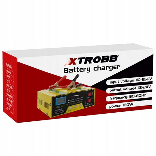 Prostownik 12V i 24V Ładowarka do Akumulatora Akumulatorów Samochodowy 10A na Arena.pl