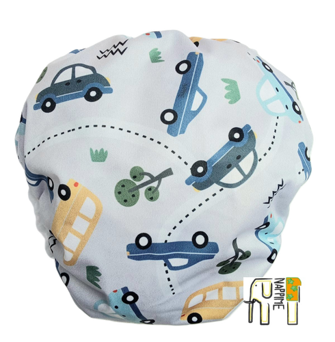 Pieluszka Wielorazowa KIESZONKA BAMBUS SAMOCHODY Pieluszki NappiMe na Arena.pl