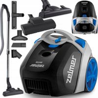 ODKURZACZ WORKOWY ZELMER ANTEK TRADYCYJNY Z HEPA TURBOSZCZOTKA PARKIET 900W