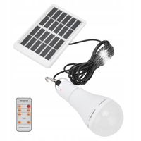 ŻARÓWKA LED Z PANELEM SOLARNYM 7W AWARYJNA