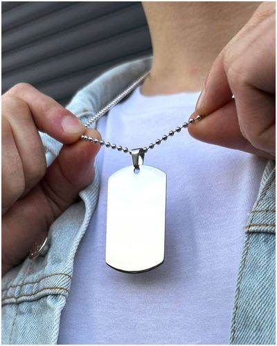 Nieśmiertelnik DLA SYNA z GRAWEREM męski prezent od Mamy Taty GRAWER GRATIS na Arena.pl