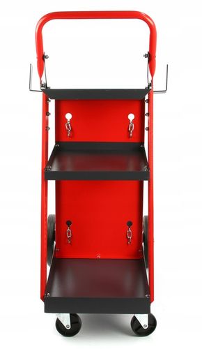 WÓZEK SPAWALNICZY DO SPAWAREK z półką na butle na Arena.pl