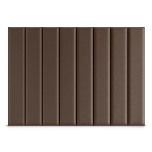 PANEL TAPICEROWANY BRĄZOWY WEZGŁOWIE 3D 90cm x 15cm na Arena.pl