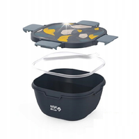NAVA pojemnik obiadowy LUNCH BOX kwadrat 1,7 l