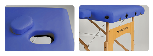 Stół do masażu ZENET drewniany - rozkładany, regulowany, profesjonalny na Arena.pl