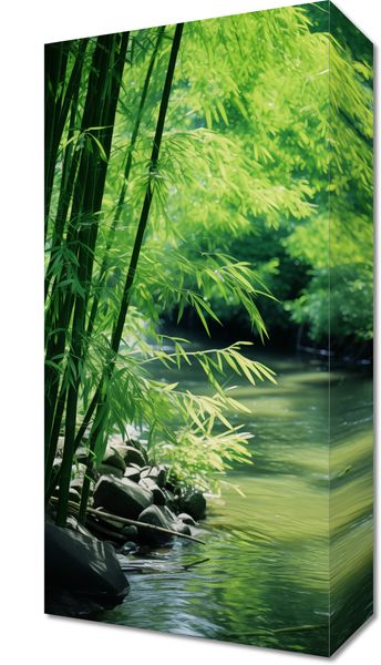 Obraz 20x40cm Spokój Bambusów zdjęcie 1