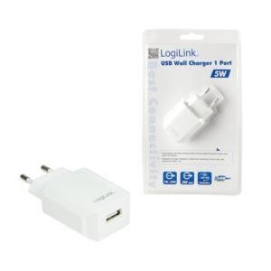 LOGILINK -  Sieciowa ładowarka 1xUSB, 5 W na Arena.pl