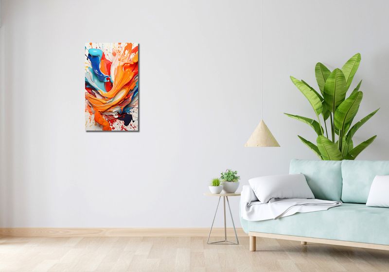 Obraz 40x70cm Taneczne Fale zdjęcie 2