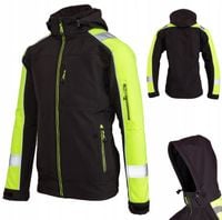 KURTKA ROBOCZA SOFTSHELL Bluza Robocza WODOODPORNA Ciepła ODBLASKOWA BHP