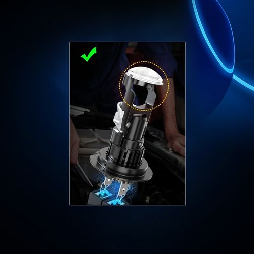 ŻARÓWKI LED H7 XSTORM LX 6000K SOCZEWKA IDEALNE ODCIĘCIE MIJANIA KRÓTKIE na Arena.pl