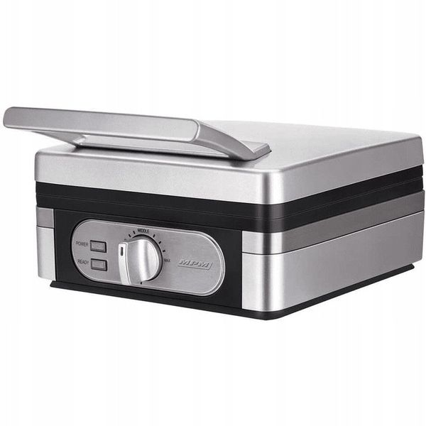 Gofrownica MPM MGO-13 DUŻA MOC 1400W Srebrna zdjęcie 3