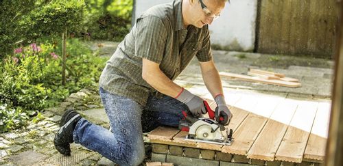 Akumulatorowa Piła tarczowa Einhell z ładowarką i akumulatorem 18V X-Change na Arena.pl