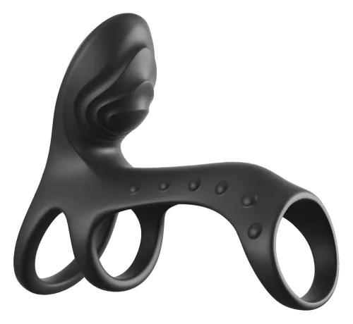 fantasy c-ringz couples cage pro black silikonowy system wibrujący na Arena.pl