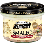 PAMA SMALEC Z MIĘSEM I BOCZKIEM 160G SPICHLERZ RUSIECKI