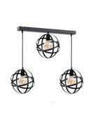 Lampa wisząca 3xE27 POLA BLACK