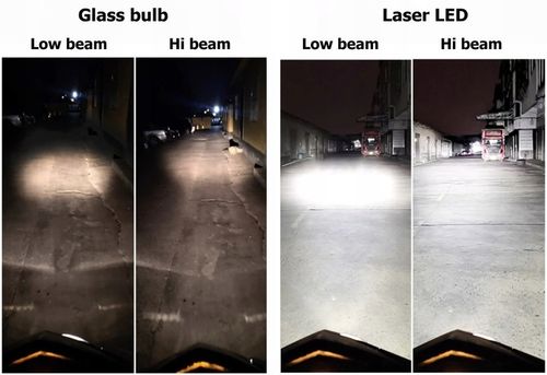 H4 laser LED żarówka 12V-80V 8000lm motocykl quad na Arena.pl