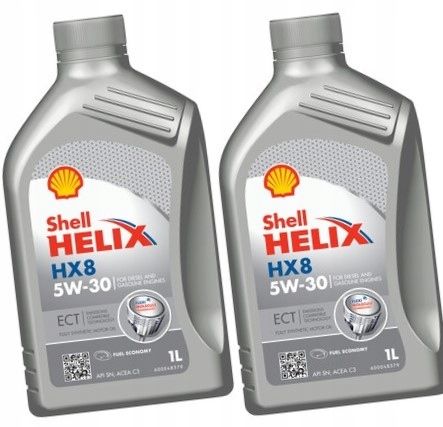 Olej silnikowy Shell HELIX HX8 ECT 1 l 5W-30 zdjęcie 1