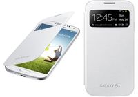 Oryginalne etui S view Cover do SAMSUNG GALAXY S4 biały