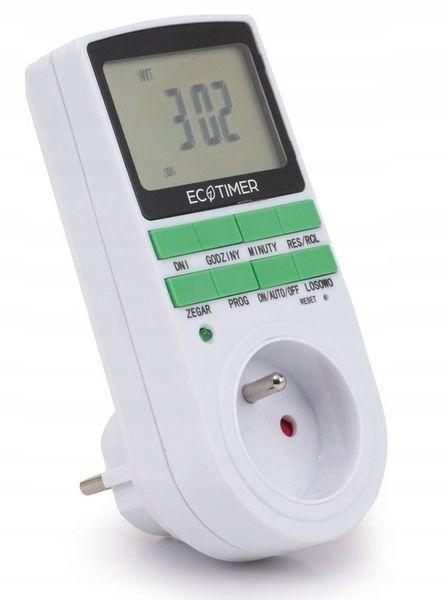 PROGRAMATOR CZASOWY WŁĄCZNIK WYŁĄCZNIK TIMER CYFROWY LCD - Polskie Menu zdjęcie 13