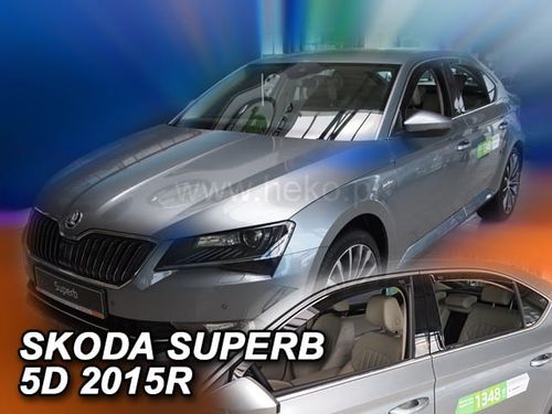 Owiewki Skoda SUPERB III 5d. ltb od 2015r. Z TYŁAMI na Arena.pl