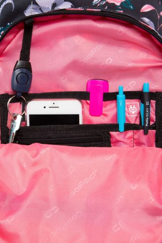 Plecak CoolPack BASIC PLUS w kwiaty na ciemnym tle, DARK ROMANCE (B03020) na Arena.pl