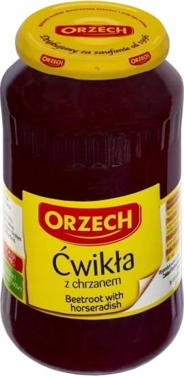 Orzech Ćwikła z chrzanem 900g zdjęcie 1