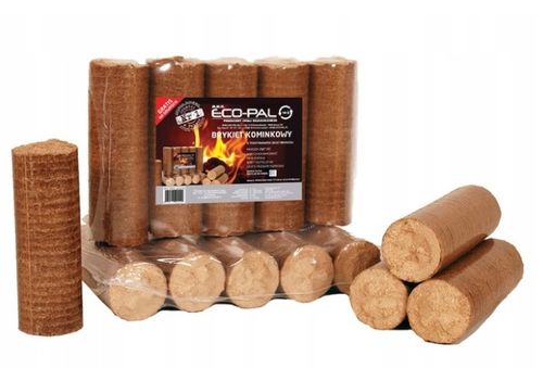 Brykiet EcoMAX kominkowy dąb buk OPAŁ 6 kg eco-pal na Arena.pl