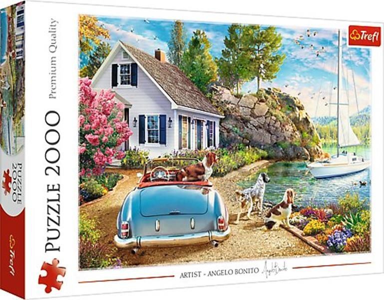 Puzzle 2000 Wakacyjna Przystań 27124 zdjęcie 1