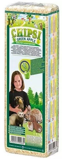 Chipsi Green Apple Ściółka 15L / 1kg zdjęcie 1
