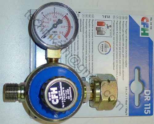 REDUKTOR PROPAN BUTAN PROPANOWY PROPANU 1-4 bar CFH GERMANY PROFESJONALNY na Arena.pl