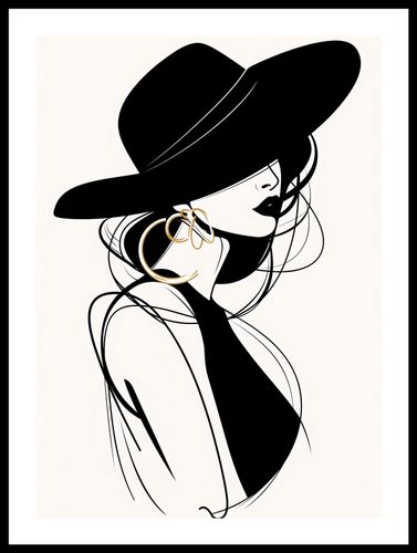 Plakat 39,5x55cm Uwikłana Elegancja na Arena.pl