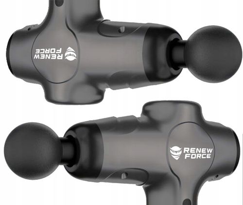 PISTOLET DO MASAŻU masażer do pleców ciała nóg karku stóp +10 KOŃCÓWEK 120W na Arena.pl