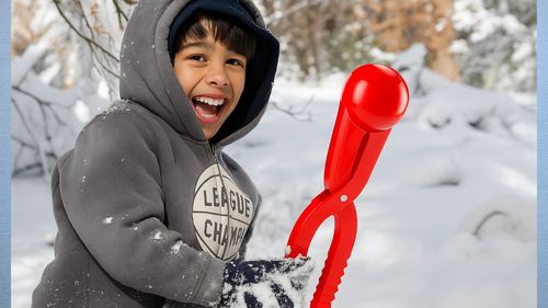 Śnieżkomat kulkomat do robienia kulek ze śniegu maszynka kulki śnieżne na Arena.pl