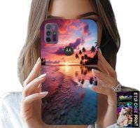 ETUI DO MOTOROLA MOTO G10 POWER - PLAŻA WAKACJE WYSPA PIĘKNE WIDOKI +SZKŁO
