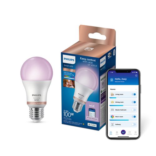 Inteligentna żarówka LED Philips Smart LED A60 E27 1521 lm WIFI Bluetooth na Arena.pl