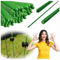 40x Paliki Słupki Metalowe 1,1x120cm Ogrodzenie Pastuch dla Krów Bydła Psów