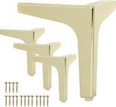 Trójkątne metalowe nóżki meblowe zamienne do szafki zestaw 4 szt 10cm