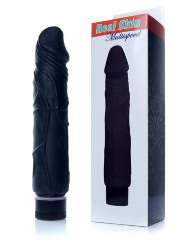 Wibrator-Real Skin - Black na Arena.pl