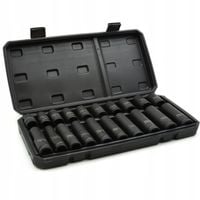 Zestaw nasadek udarowych 1/2" 10-19mm 20szt