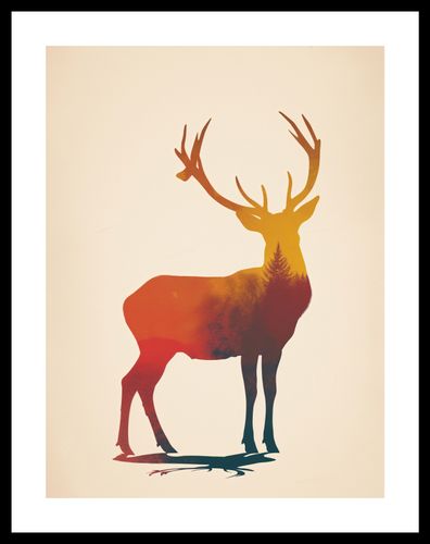 Plakat 30x40cm Światło Leśnego Monarchy na Arena.pl
