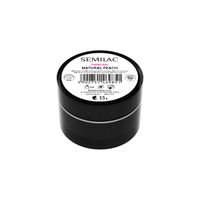SEMILAC Żel budujący Thixo Gel - Natural Peach 15 g