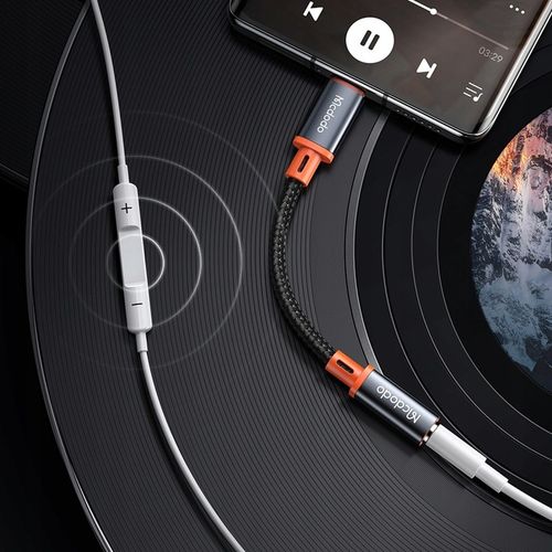 MCDODO ADAPTER USB-C MINI JACK 3,5MM PRZEJŚCIÓWKA KABEL AUX DO SAMSUNG DAC na Arena.pl