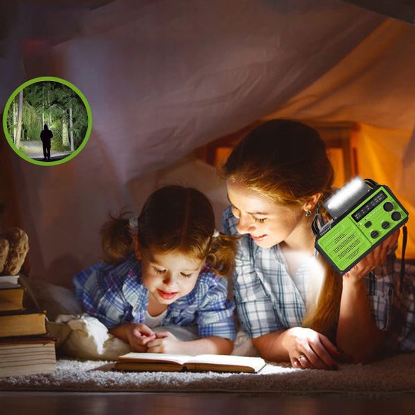 Feegar Oze Radio Solar Powerbank 8000Mah Latarka zdjęcie 5