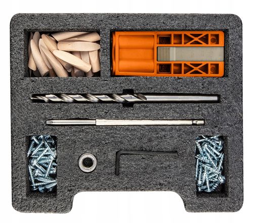 Zestaw do połączeń niewidocznych 76 elementów NEO TOOLS na Arena.pl