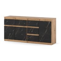 Komoda Loft Szafka 160cm Sypialnia Salon Pojemna Dąb Wotan San Sebastian