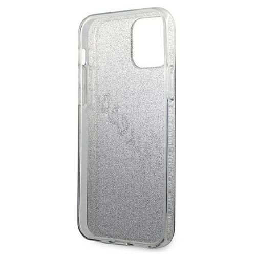 Guess GUHCP12LPCUGLSBK iPhone 12 Pro Max 6,7" czarny/black hardcase Glitter Gradient Script na Arena.pl