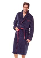 Szlafrok męski Henderson GOT granatowy XXL