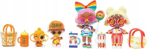 LOL SUPRISE MINI SWEETS SŁODYCZE MINILALKI ZESTAW KULA 7 NIESPODZIANEK na Arena.pl