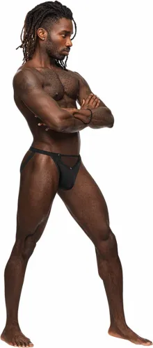 male power magnificence jock lxl anatomiczne stringi z metalowymi detalami na Arena.pl