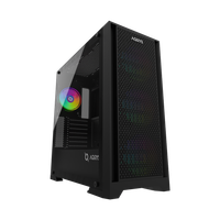 AQIRYS Obudowa do komputera AVIOR black